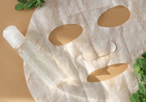 Lotion "peau nette" pour masque en tissu