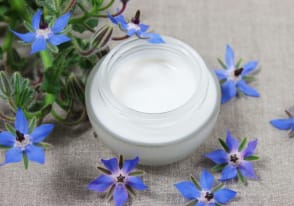 Crème visage anti-stress aux fleurs