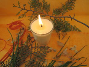 Candela da massaggio "Venere"