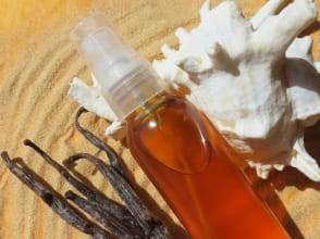 Olio protettivo per capelli alla vaniglia