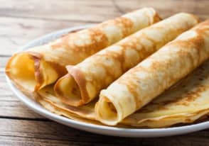 Ricetta per crêpes con proteine di Avena e Lucuma