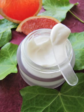 Crème de nuit contour du visage au pamplemousse 