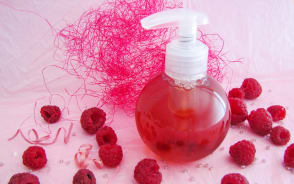 Bulle de douche fruitée & gourmande : framboise & myrtille