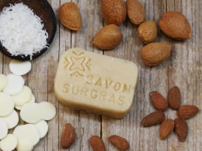 Savon surgras pour peaux délicates