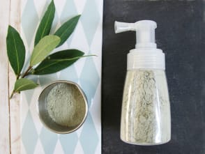 Shampoo secco con argille purificanti
