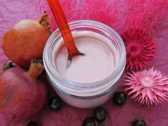 Crema lenitiva e antiossidante – Açaí e Melograno