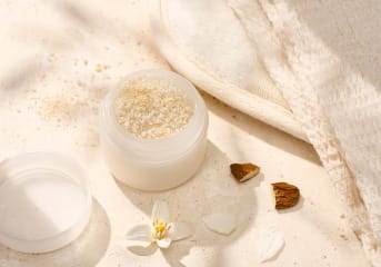 Poudre peau douce pour le bain lait d'amande & fleur d'oranger