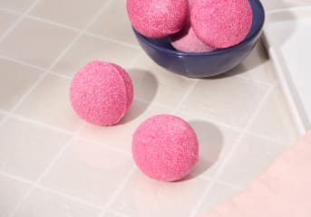 Bombes de bain framboise gourmande