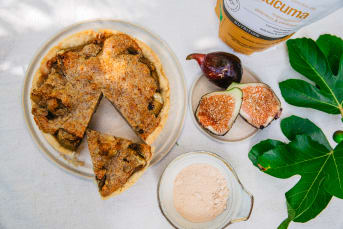 Tarte aux Figues et poudre de Lucuma : dessert fruité, gourmand et nourrissant