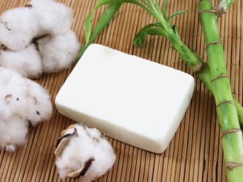 Pain exfoliant sans savon bambou & coton