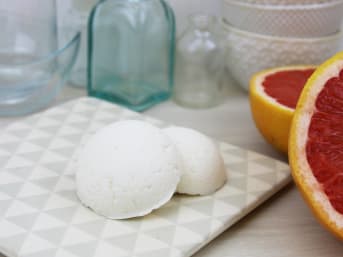 Cake vaisselle solide au pamplemousse