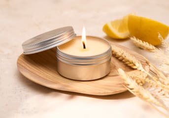 Candela per massaggio rilassante