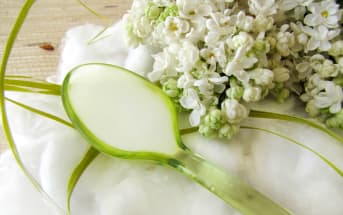 Démaquillant huileux au Lilas blanc