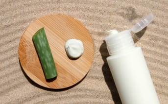 Crème solaire protectrice