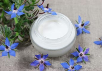 Crème visage anti-stress aux fleurs
