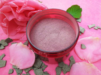 Rhassoul aux pétales de rose
