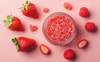 Gommage gourmand à la fraise : offrez à votre peau un vrai moment de plaisir