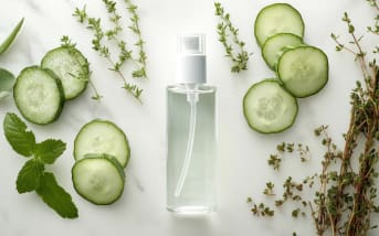 DIY : Brume rafraîchissante menthe-concombre + roll-on “coup de frais”