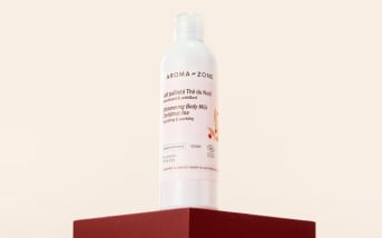 Scintillez naturellement avec le nouveau lait corps pailleté de Aroma-Zone. LA pépite de cet hiver !
