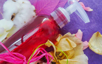 Gel douche au bouquet de fleurs