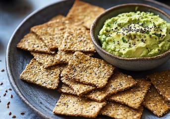 Crackers aux graines de chia