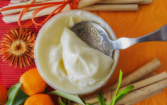 Chantilly pour le corps aux fruits de l'été