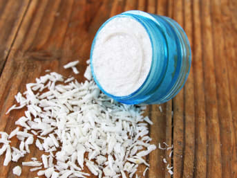 Coconut glitter lip gloss