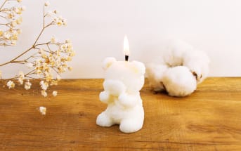 Recette bougie parfumée « douceur de coton »