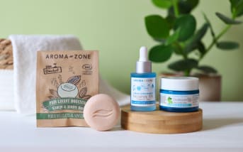 Zoom sur les soins visage détox Aroma-Zone