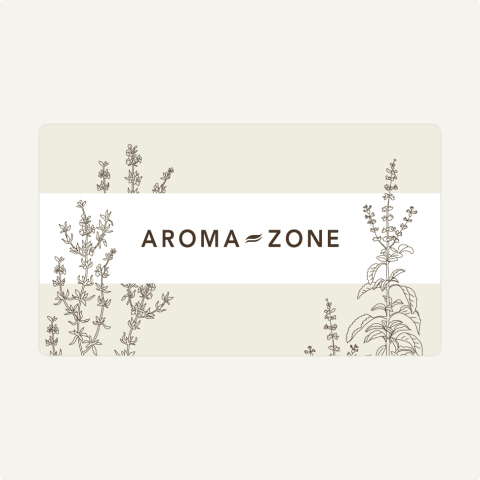 La carte cadeau Aroma-Zone