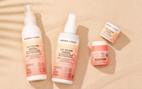 Nos soins solaires certifiés BIO