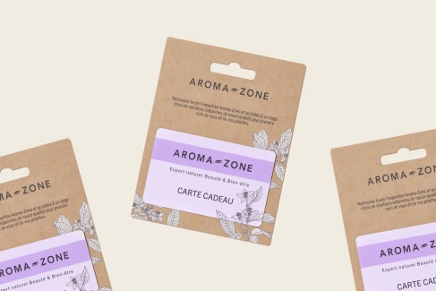 Offrez une carte cadeau Aroma-Zone