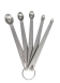 Cofanetto di 5 cucchiai dosatori inox