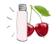 Lait démaquillant fruité à la Cerise