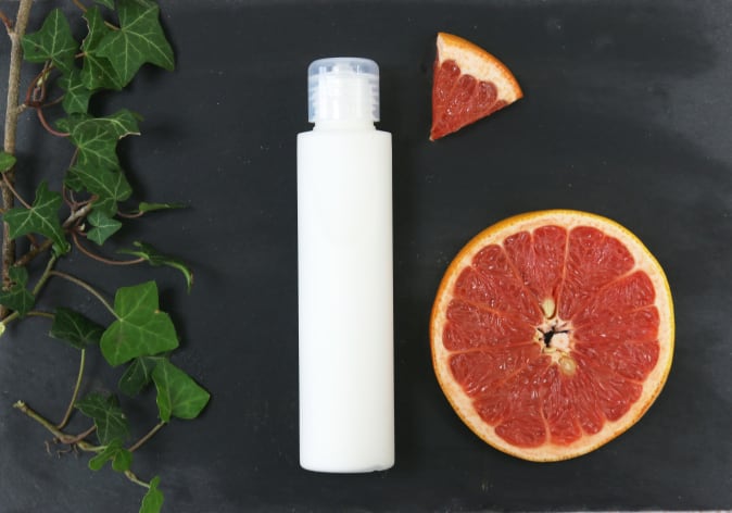Lait corps drainant lierre et pamplemousse