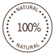 100% NATURAL