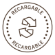 stamp RECARGABLE
