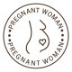 stamp PREGNANT WOMAN