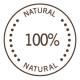 stamp 100% NATURAL