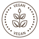 stamp en vegan