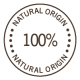 stamp 100% ORIGIN: NATURAL