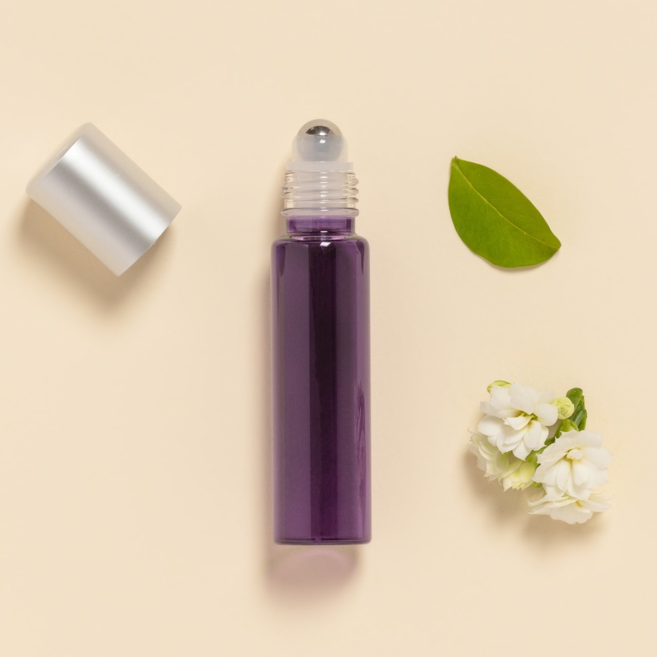 YUXIANLB Lot 2 Flacons Roll-on Verre 50ml Ambrés - Bouteilles Rechargeables Huiles Essentielles Et Parfums