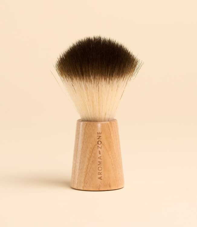 Ash wood shaving brush
