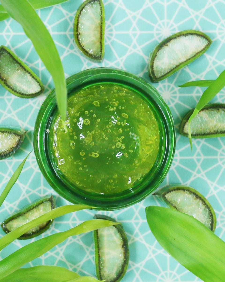 Gel nettoyant exfoliant bambou & aloe vera bio