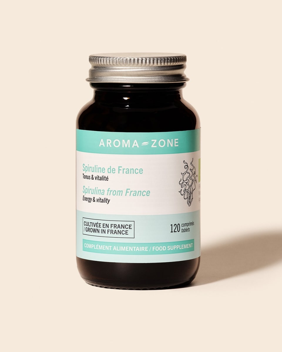 Spiruline de France BIO - 120 comprimés - complément alimentaire
