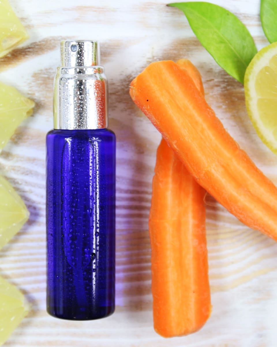 Eau eclat peau terne