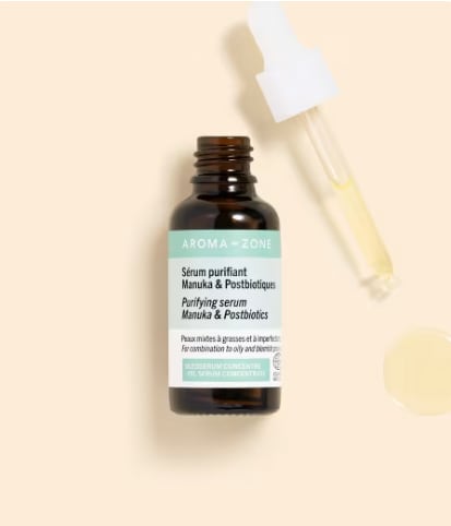 Oléosérum Purifiant et équilibrant Manuka & Postbiotiques