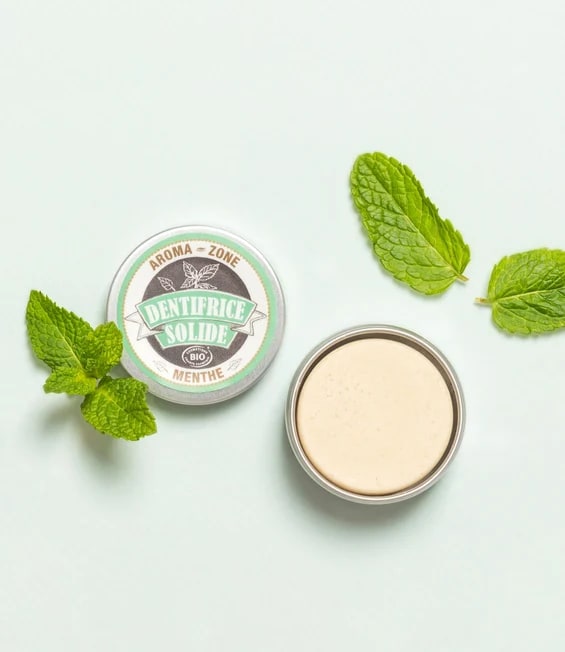 Dentifricio solido alla menta biologica