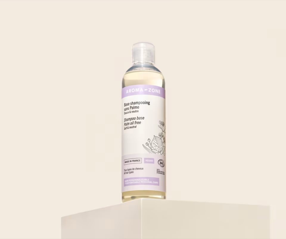 Base shampoing neutre sans palme