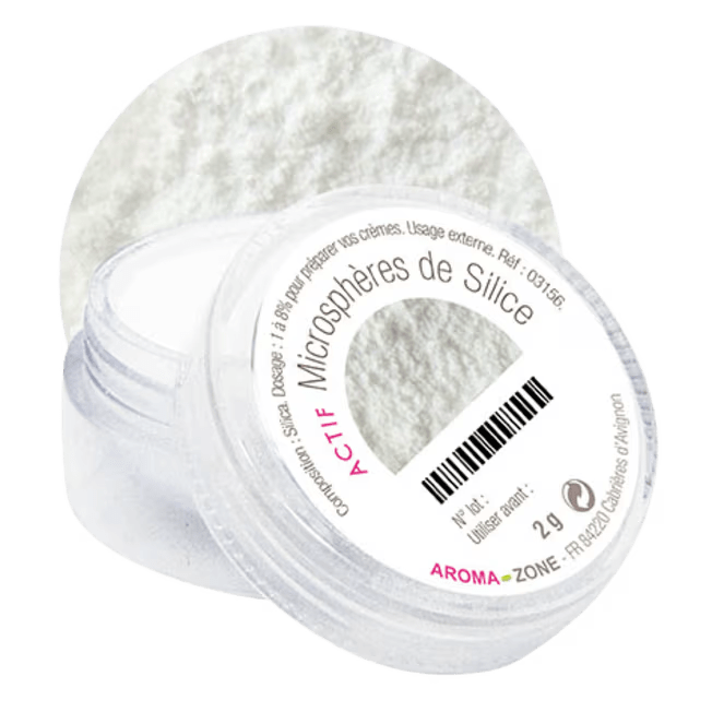 Actif Microsphères de silice